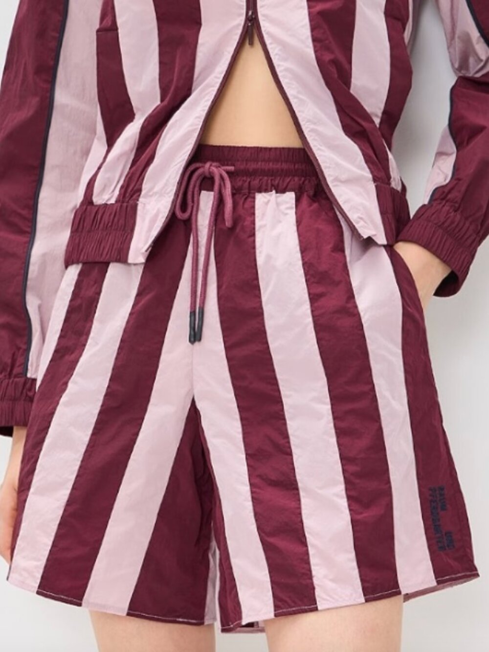 Baum und Pferdgarten Neoma Shorts in Bordeaux Pink Mix 36/US 4 - Picture 1 of 6